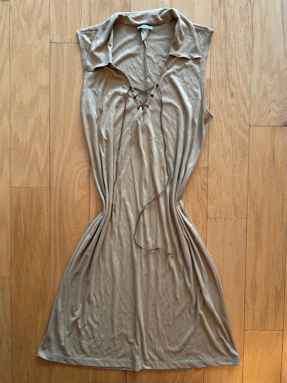 suede vintage y2k mini dress